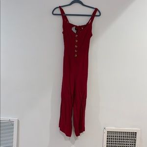 Kendall & Kylie Red Jumpsuit